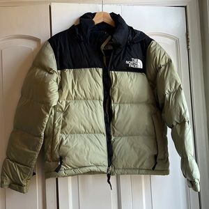 North Face 1996 Nuptse Down Jacket, Tea Green